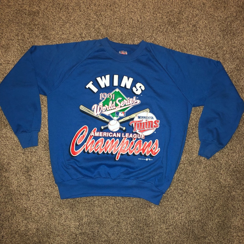 1991 MN Twins World Series Champions Crewneck